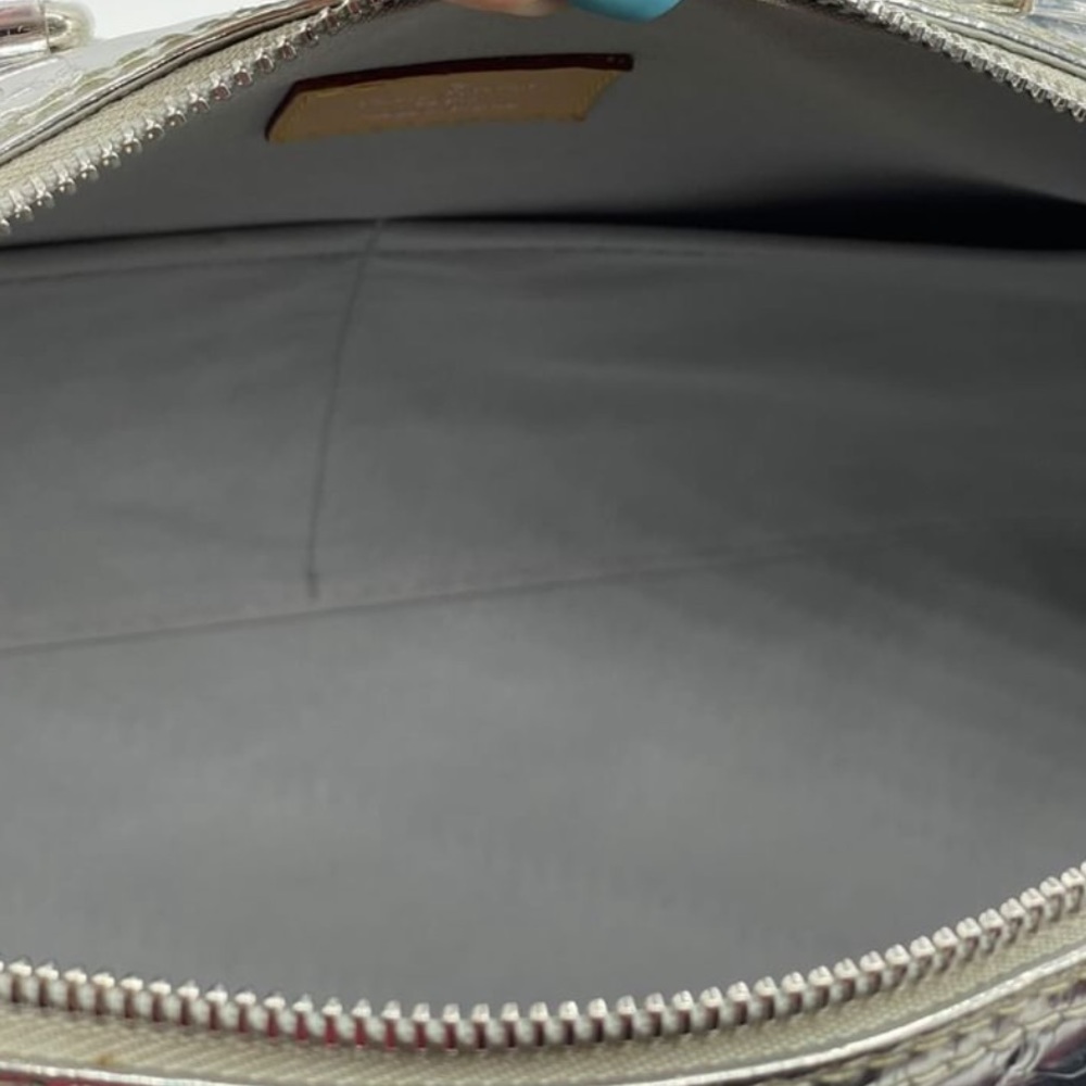 Louis Vuitton Limited Edition Silver Monogram Miroir Speedy 35 - Picture 16 of 16
